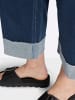 sheego 7/8-Jeans in blue-stone-washed