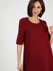 Awesome Apparel Kleid in Bordeaux