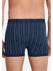 Schiesser Long Short / Pant Original Classics Feinripp in Dunkelblau