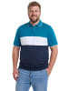 Men Plus Poloshirt in rauchblau