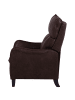 Beliani Fernsehsessel ROYSTON in Braun - (W) 69 x (H) 109 x (L) 88 cm