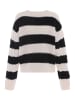 Libbi Damen Sweater in WOLLWEISS SCHWARZ