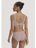 Hessnatur Panty Regular Cut im 3er Pack in bordeauxrot