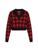 myMo ROCKS Women Sweater in black dark red