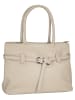 Cluty Handtasche echt Leder in beige