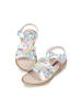 Denokids Sandale Unicorn in silber