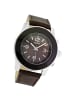 Oozoo Analog-Armbanduhr Oozoo Vintage Series dunkelbraun groß (ca. 45mm)
