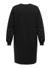 ONLY Carmakoma Sweatshirt-Kleid in Black