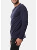 HopenLife Longsleeve YATO in Navy blau