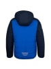 Trollkids Fleece-Jacke "Sandvika" in Karamell-Braun/Mittelblau/Marine