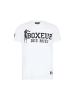Boxeur des Rues T-Shirt Boxeur Street 2 in White-Black