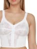 SUSA 2er Pack Longline BH Classics in Weiss Weiss