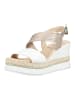 Nero Giardini Sandalen in Weiß/Gold