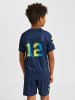 Hummel T-Shirt Hmlshimmer Multisport Kinder in DRESS BLUES/LIMEADE
