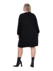 MIAMODA Strickjacke in schwarz