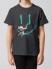 wat? Apparel T-Shirt Graffiti Astronaut in Grau