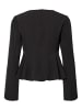 Pieces Oberteil mit langen Ärmeln in Black