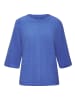 Vivance Kurzarmpullover in blau