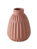 Boltze Keramikvase ESKO, handbemalt in Rosa, Ø 10 x (H) 13 cm