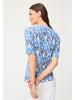 Olsen Shirt Edda in indigo ecru