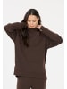 Athlecia Sweatshirt Yunes in 1294 Chocolate Torte