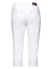 sheego Caprijeans in white Denim