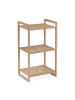 relaxdays Bambusregal in Natur - (B)40 x (H)70 x (T)30 cm
