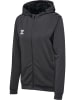 Hummel Reißverschluss Jacke Hmlauthentic Damen in ASPHALT