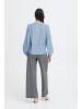 b. young Langarm - Hemd BMMFIE Relaxed fit in Eclipse Mix