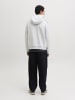 Jack & Jones Kapuzenpullover in Light Grey Melange