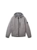 TOM TAILOR Denim Jacke in mid platinum grey