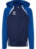 Hummel Kinder Hoodie "Lead 2.0 Zip Hoodie" in Blau