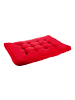 GMD Living Kuschelinsel, Bodenkissen BESTWIG 120 x 80 cm in Farbe Rot