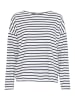 Fransa Langarm-Shirt FRSIVA Loose fit in Snow White mix