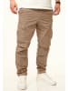 DAILY COTTON Cargohose - als Stoffhose mit Stretch im Tapered Fit in Beige
