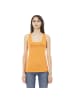 Just Cavalli Orange Viskose Damen Top