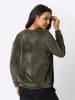 Sieh an! Langarmshirt in khaki
