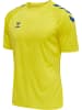 Hummel Hummel T-Shirt Hmlcore Multisport Unisex Erwachsene Feuchtigkeitsabsorbierenden in BLAZING YELLOW/TRUE BLUE