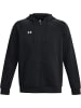 Under Armour Sweatjacke "Ua Rival Fleece Fz Hoodie" in Schwarz