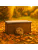 relaxdays Igelhaus in Braun - (B)46 x (H)21 x (T)34 cm