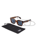 Urban Classics Urban Classics Unisex Sunglasses Poros With Chain in amber