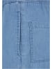 Urban Classics Urban Classics Damen Ladies Light Denim Cargo Pants in skyblue washed