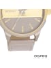 Oozoo Analog-Armbanduhr Oozoo Timepieces taupe, braun extra groß (ca. 48mm)