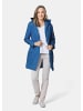 GOLDNER Modischer Regenparka mit Kapuze in royalblau