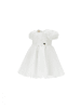 Monnalisa Kleid 73F903 Weiß