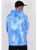 HONESTY RULES Hooded Sweat " Tie Dye " in blau