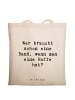 Mr. & Mrs. Panda Tragetasche Spruch Harfenzauber mit Spruch in Creme
