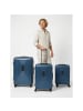Redolz Essentials 14 4 Rollen Kofferset 3-teilig mit Dehnfalte in dark blue metallic