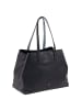 DuDu Pauline Shopper Tasche Leder 36 cm in navy