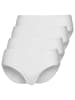 Sassa 4er Sparpack Slip Midi in weiß weiß